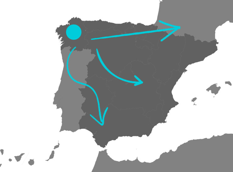 Envios a Espaa y Portugal